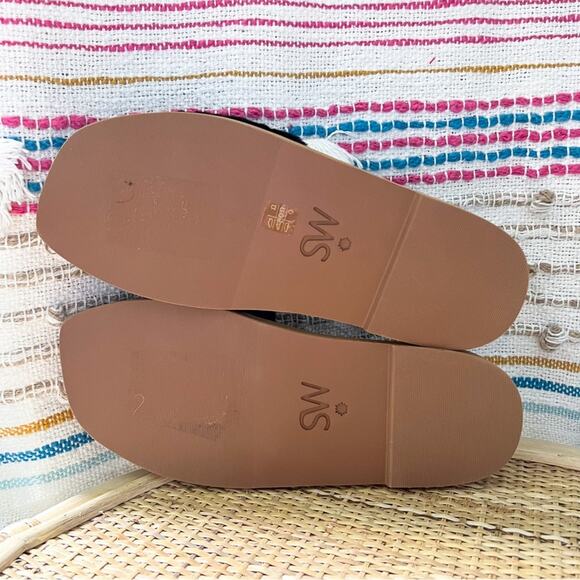 Stuart Weitzman Cammy Shearling-Strap Slide Sandals Women’s Size 6.5 - Picture 7 of 8